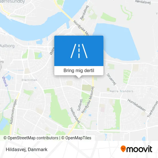 Hildasvej kort