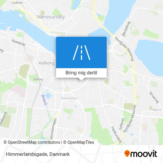 Himmerlandsgade kort