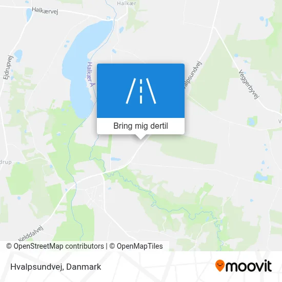 Hvalpsundvej kort
