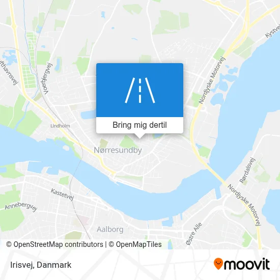 Irisvej kort