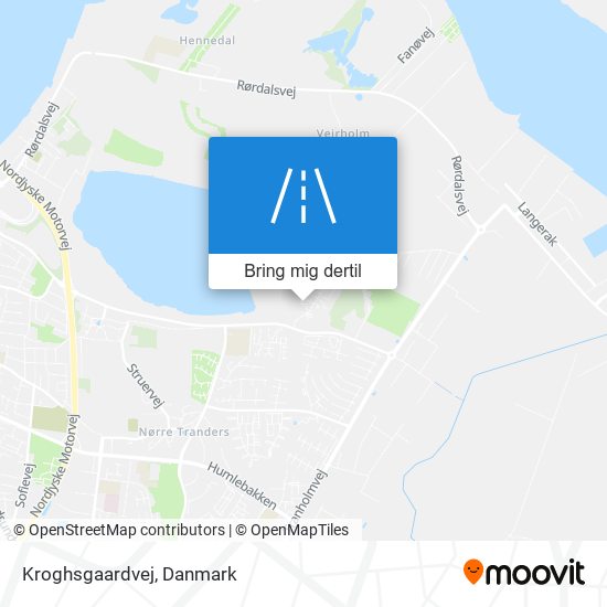 Kroghsgaardvej kort