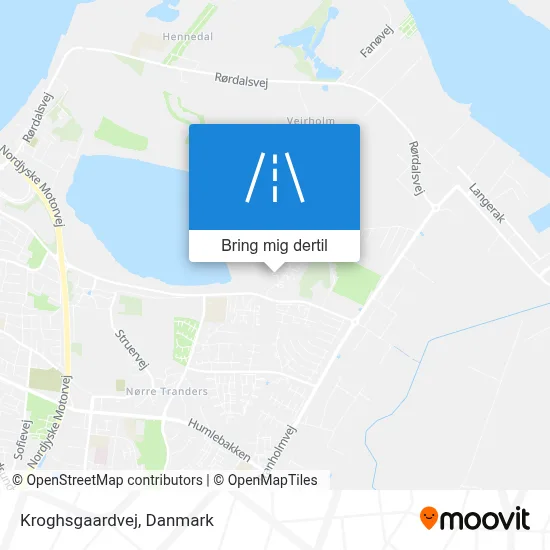 Kroghsgaardvej kort
