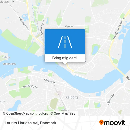 Laurits Hauges Vej kort