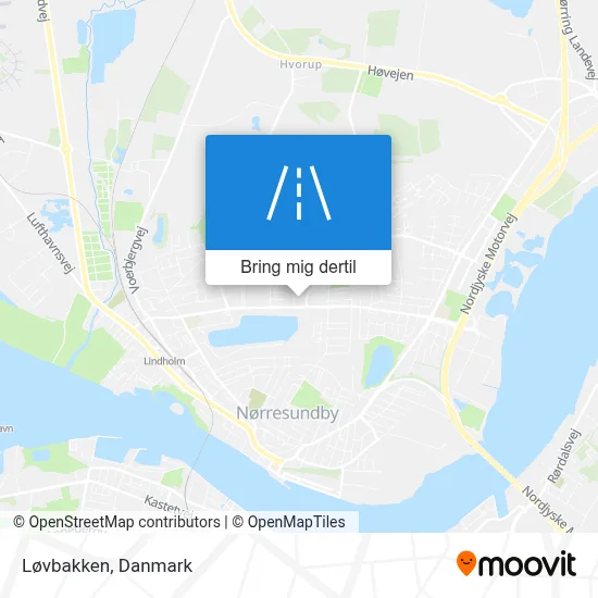 Løvbakken kort