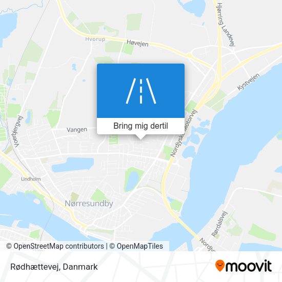 Rødhættevej kort