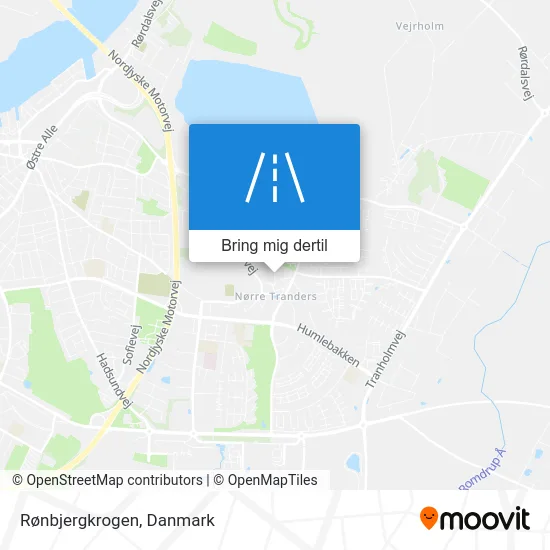 Rønbjergkrogen kort