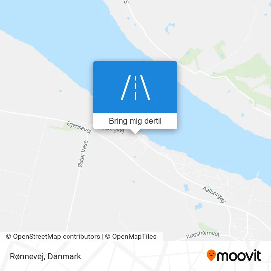 Rønnevej kort