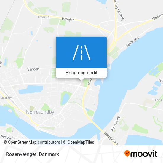 Rosenvænget kort