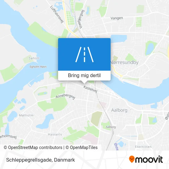 Schleppegrellsgade kort