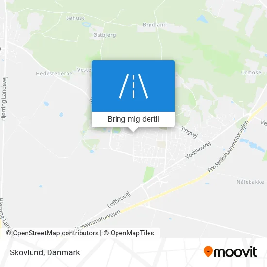 Skovlund kort
