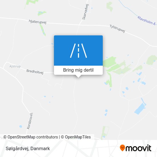 Sølgårdvej kort