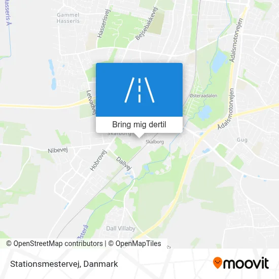 Stationsmestervej kort