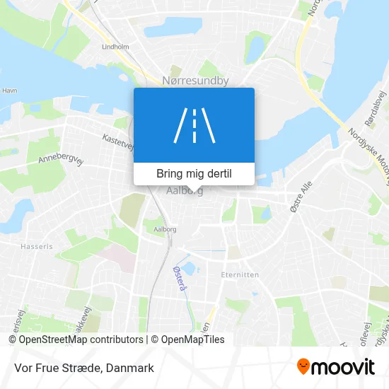 Vor Frue Stræde kort