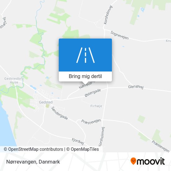 Nørrevangen kort