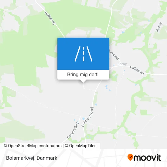 Bolsmarkvej kort