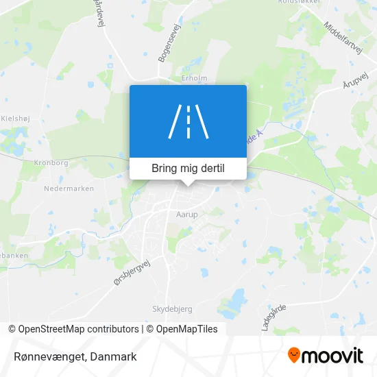 Rønnevænget kort