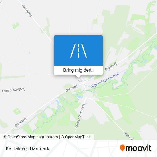 Kaldalsvej kort