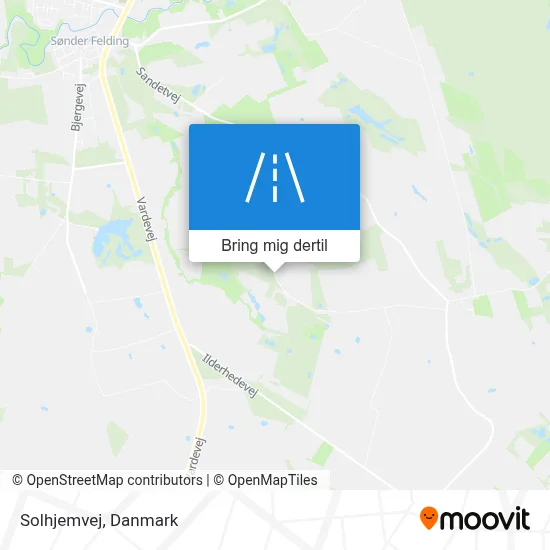 Solhjemvej kort