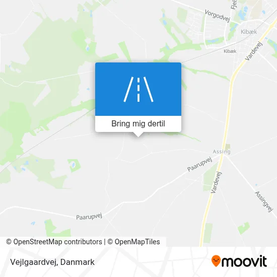 Vejlgaardvej kort