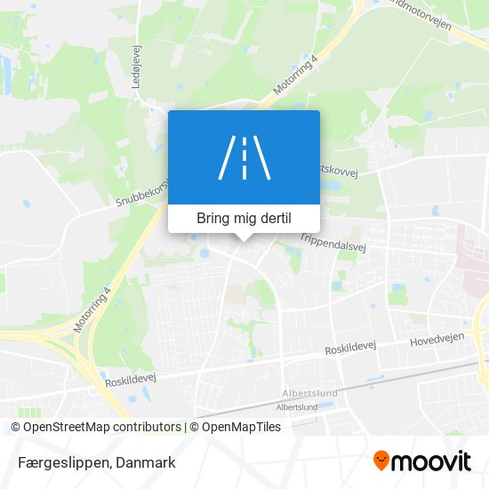 Færgeslippen kort