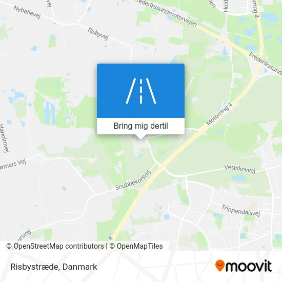 Risbystræde kort