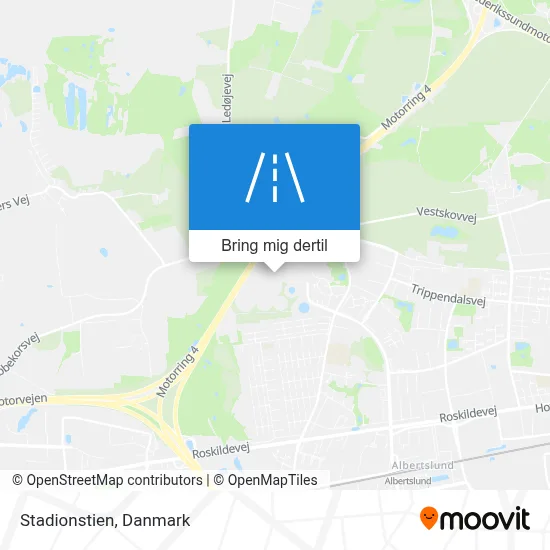 Stadionstien kort