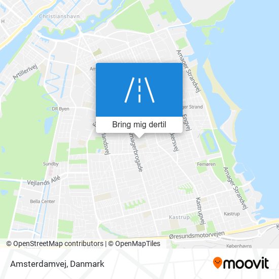 Amsterdamvej kort