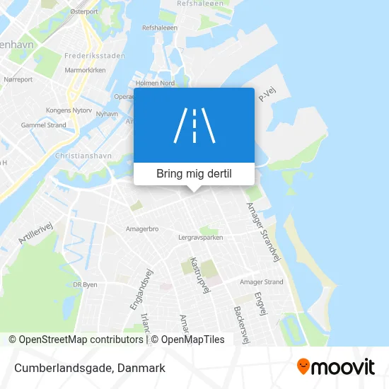 Cumberlandsgade kort