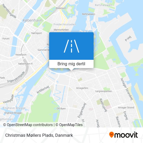 Christmas Møllers Plads kort