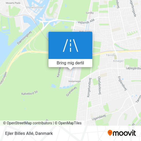 Ejler Billes Allé kort