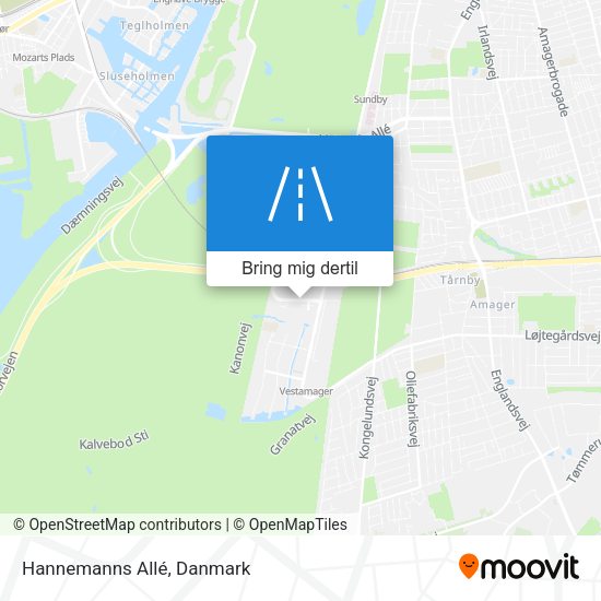 Hannemanns Allé kort