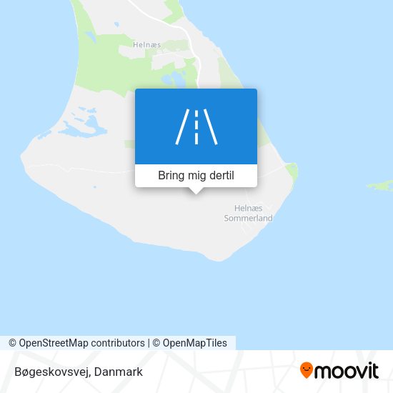Bøgeskovsvej kort