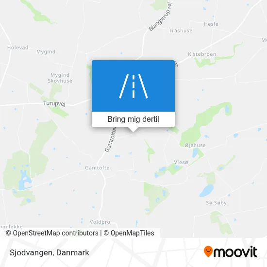 Sjodvangen kort