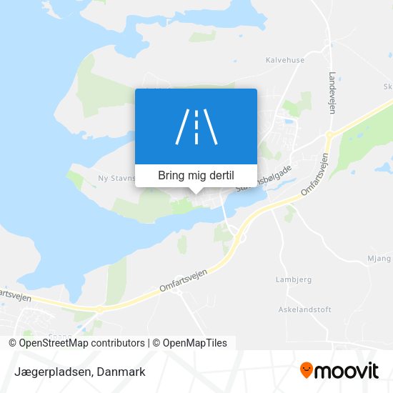 Jægerpladsen kort