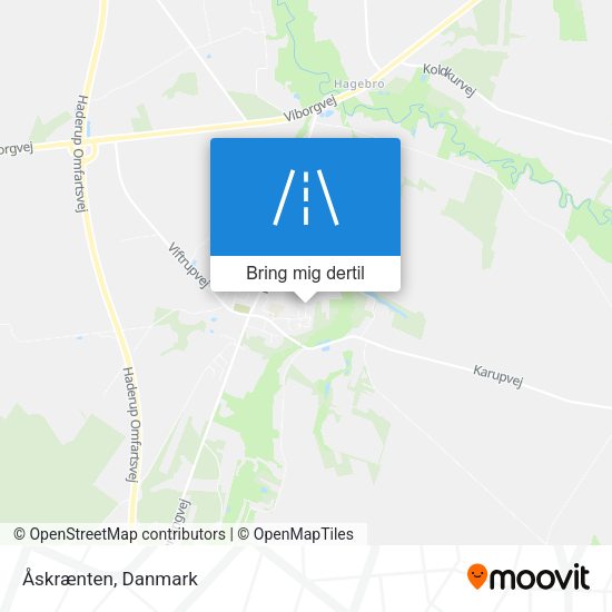 Åskrænten kort