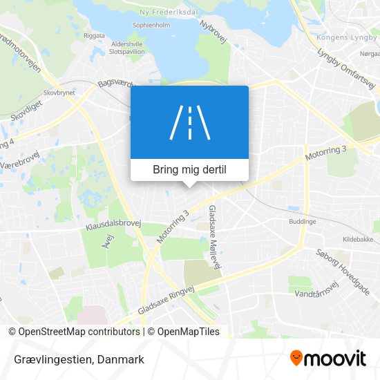 Grævlingestien kort