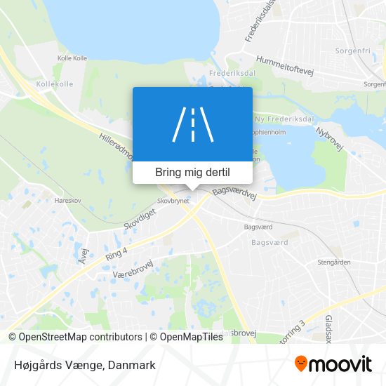 Højgårds Vænge kort