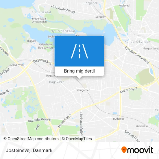 Josteinsvej kort