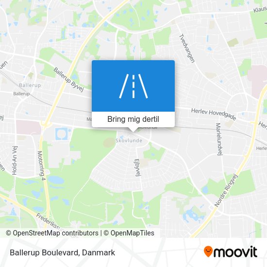 Ballerup Boulevard kort