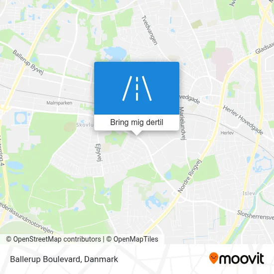 Ballerup Boulevard kort
