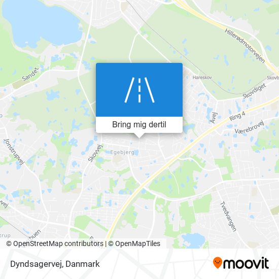 Dyndsagervej kort