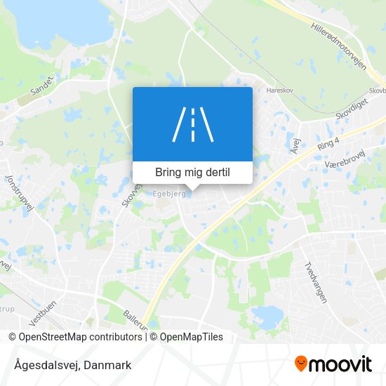 Ågesdalsvej kort