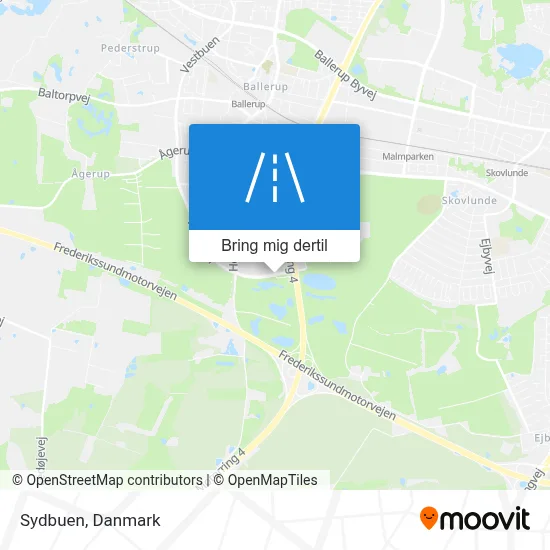 Sydbuen kort