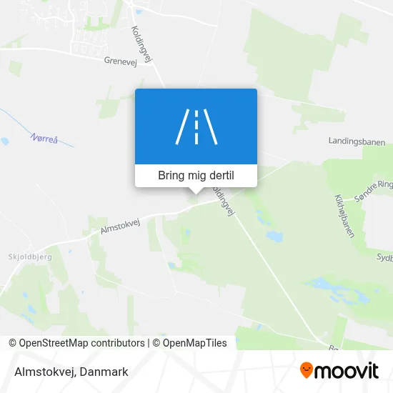 Almstokvej kort