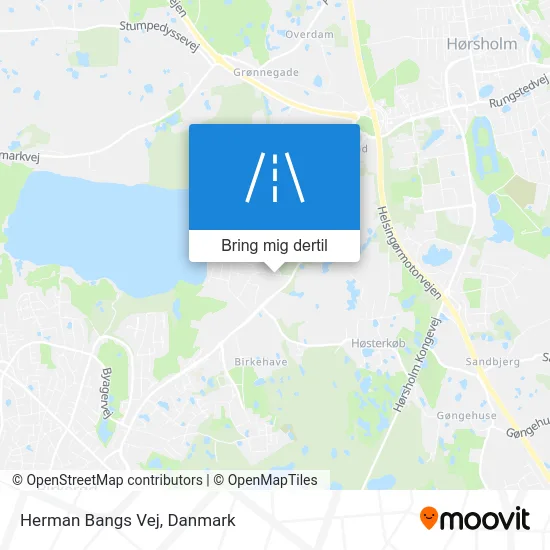 Herman Bangs Vej kort