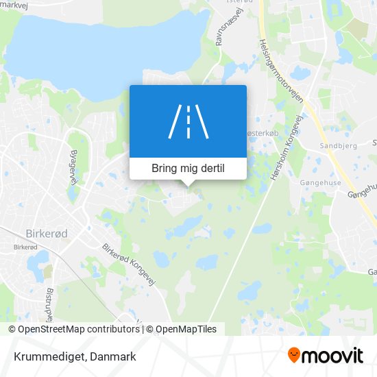 Krummediget kort