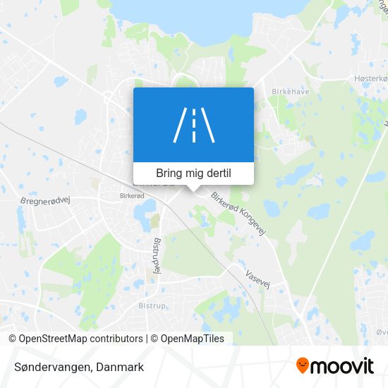 Søndervangen kort