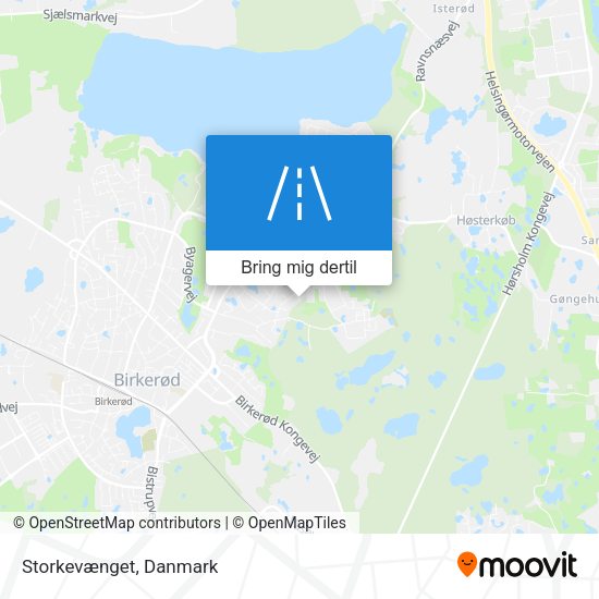 Storkevænget kort