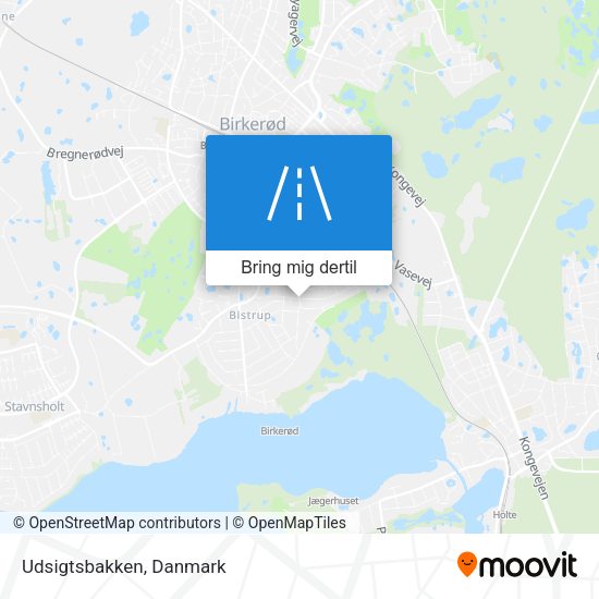 Udsigtsbakken kort