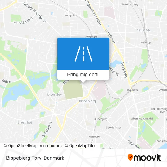 Bispebjerg Torv kort